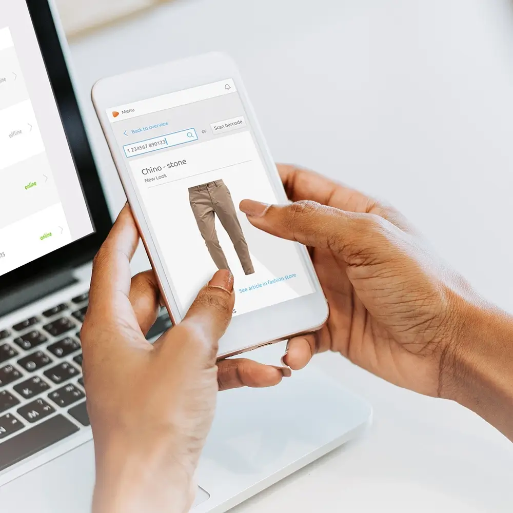 Mobile screens for Zalando Brand Solutions