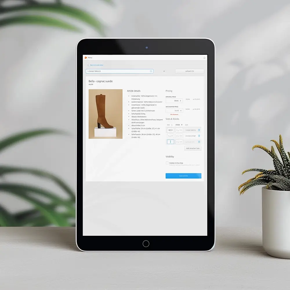Ideation sketches for Zalando Brand Solutions