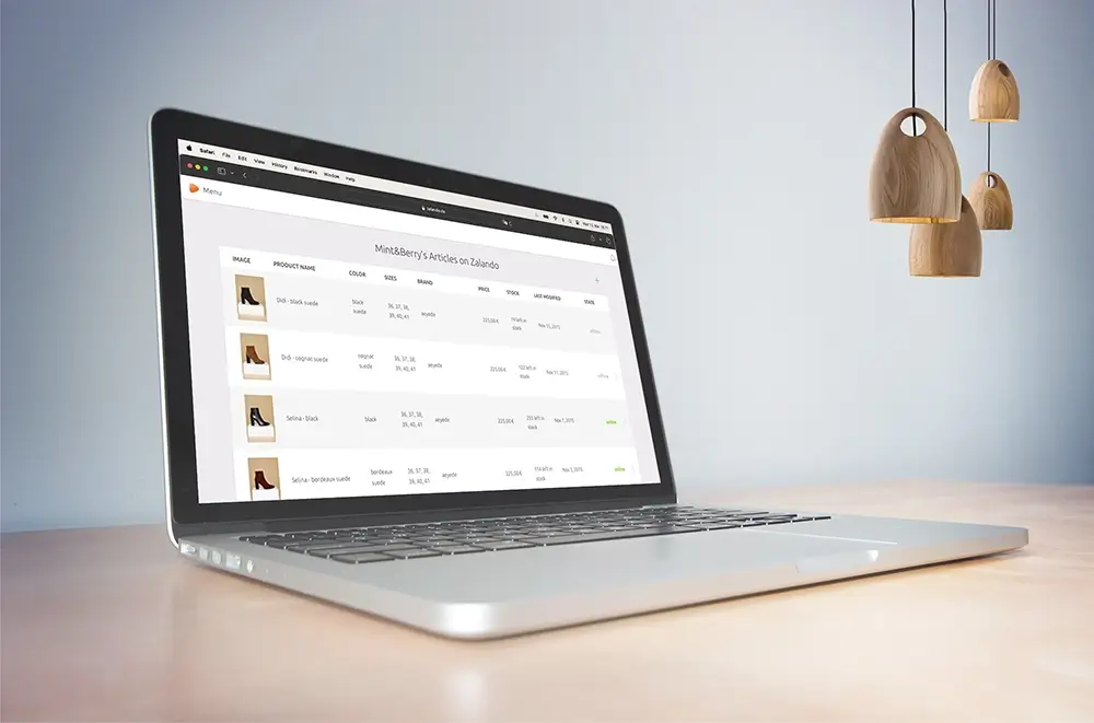 Ideation sketches for Zalando Brand Solutions